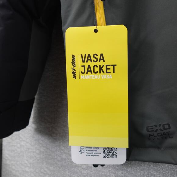 Ski-Doo Men's Vasa X Team Edition Snowmobile Jacket Black - XL - Picture 12 of 16